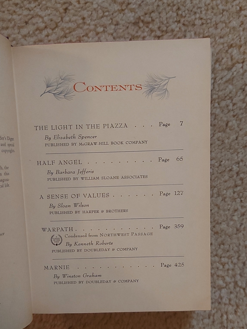Reader's Digest Condensed Books Set 1958/1961 V1/V2/V3 - Picture 10 of 10